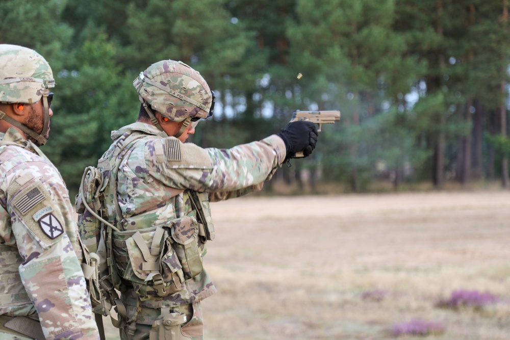 3rd Armored Brigade Combat Team, 1st Cavalry Division Soldiers Conduct M4A1, M249, and 50 Cal Ranges.