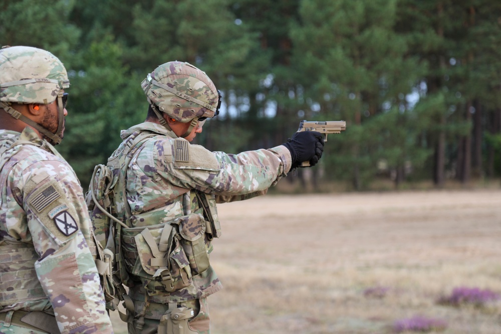 3rd Armored Brigade Combat Team, 1st Cavalry Division Soldiers Conduct M4A1, M249, and 50 Cal Ranges.