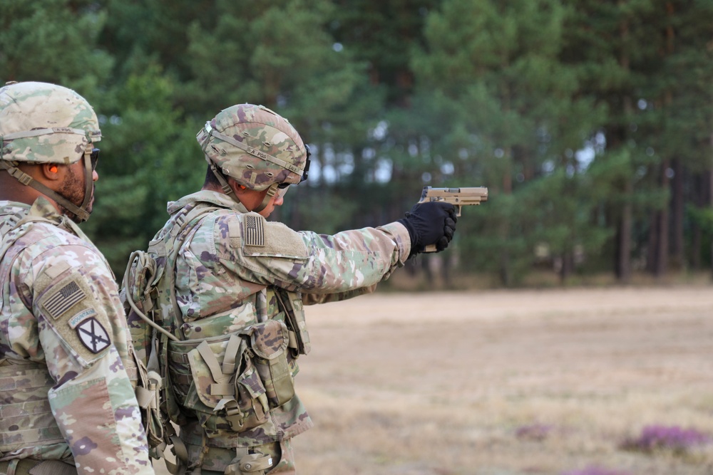 3rd Armored Brigade Combat Team, 1st Cavalry Division Soldiers Conduct M4A1, M249, and 50 Cal Ranges.