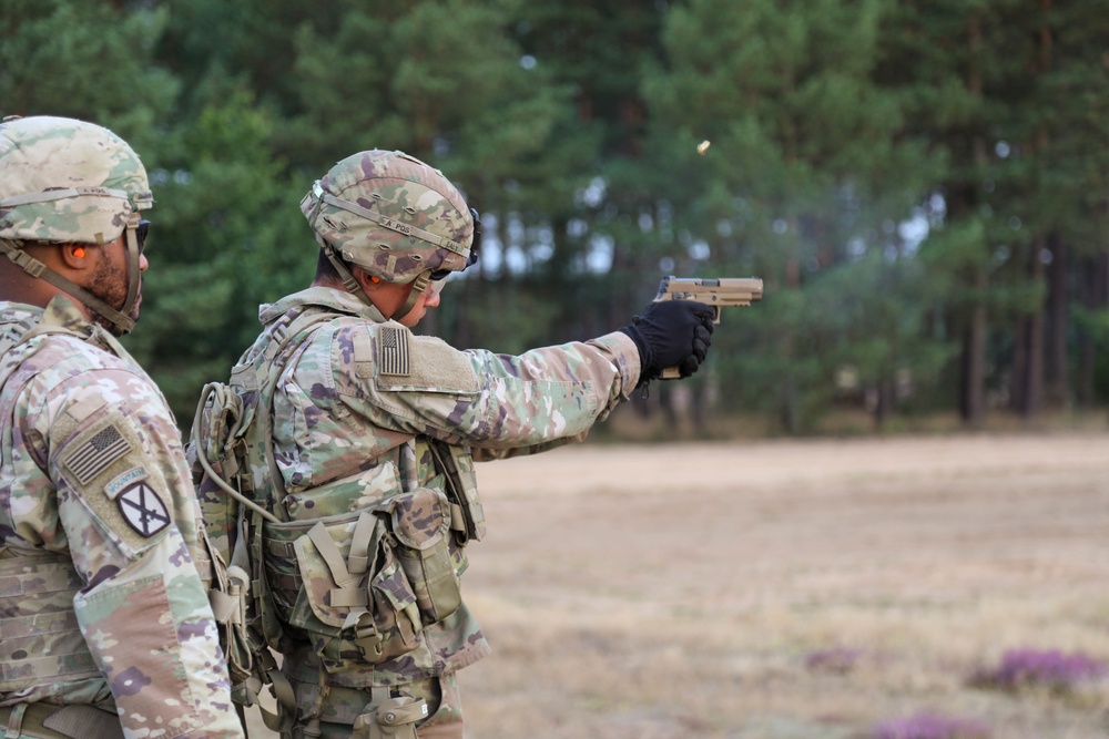 3rd Armored Brigade Combat Team, 1st Cavalry Division Soldiers Conduct M4A1, M249, and 50 Cal Ranges.