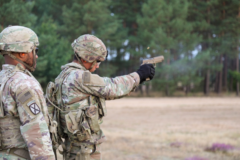 3rd Armored Brigade Combat Team, 1st Cavalry Division Soldiers Conduct M4A1, M249, and 50 Cal Ranges.