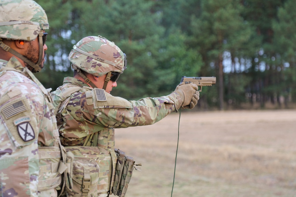 3rd Armored Brigade Combat Team, 1st Cavalry Division Soldiers Conduct M4A1, M249, and 50 Cal Ranges.