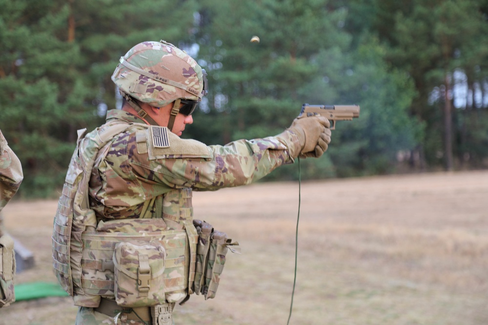 3rd Armored Brigade Combat Team, 1st Cavalry Division Soldiers Conduct M4A1, M249, and 50 Cal Ranges.