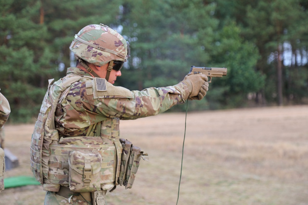 3rd Armored Brigade Combat Team, 1st Cavalry Division Soldiers Conduct M4A1, M249, and 50 Cal Ranges.