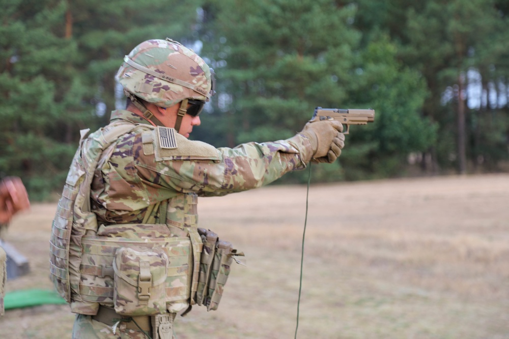 3rd Armored Brigade Combat Team, 1st Cavalry Division Soldiers Conduct M4A1, M249, and 50 Cal Ranges.