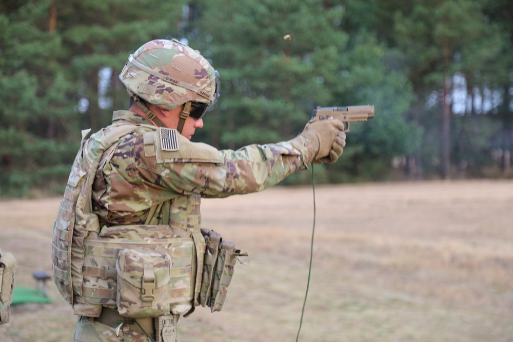 3rd Armored Brigade Combat Team, 1st Cavalry Division Soldiers Conduct M4A1, M249, and 50 Cal Ranges.