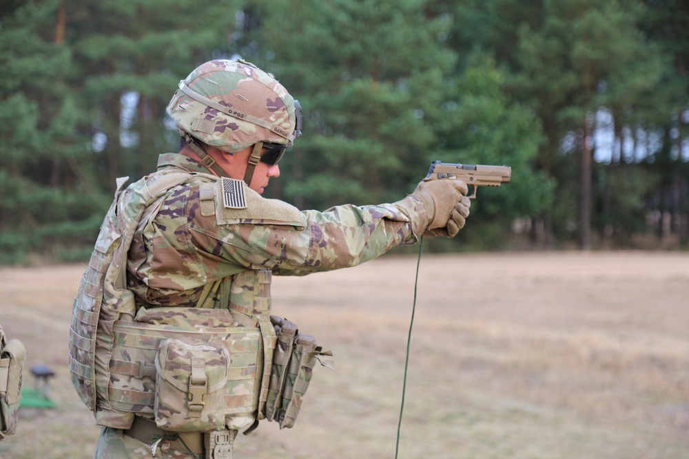 3rd Armored Brigade Combat Team, 1st Cavalry Division Soldiers Conduct M4A1, M249, and 50 Cal Ranges.