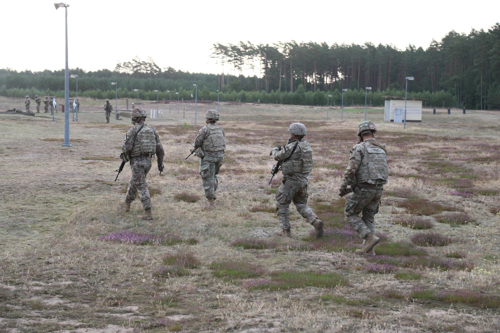 3rd Armored Brigade Combat Team, 1st Cavalry Division Soldiers Conduct M4A1, M249, and 50 Cal Ranges.