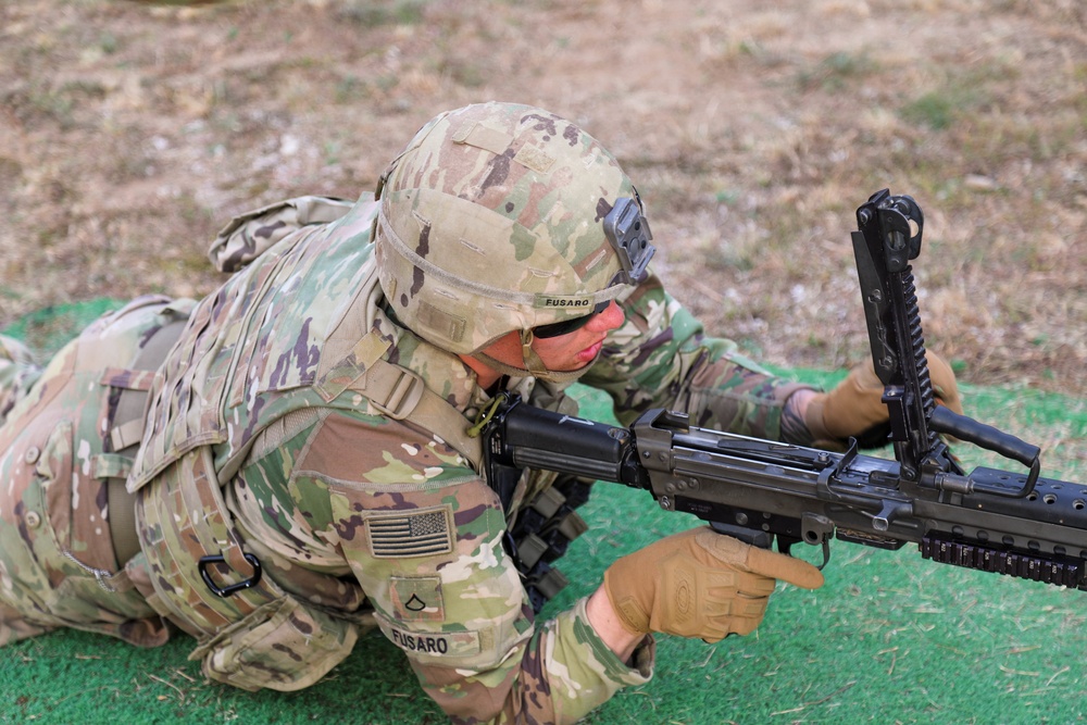 3rd Armored Brigade Combat Team, 1st Cavalry Division Soldiers Conduct M4A1, M249, and 50 Cal Ranges.