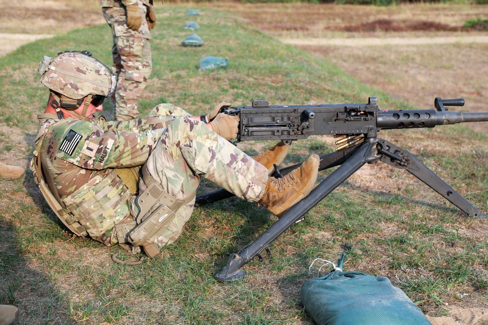 3rd Armored Brigade Combat Team, 1st Cavalry Division Soldiers Conduct M4A1, M249, and 50 Cal Ranges.