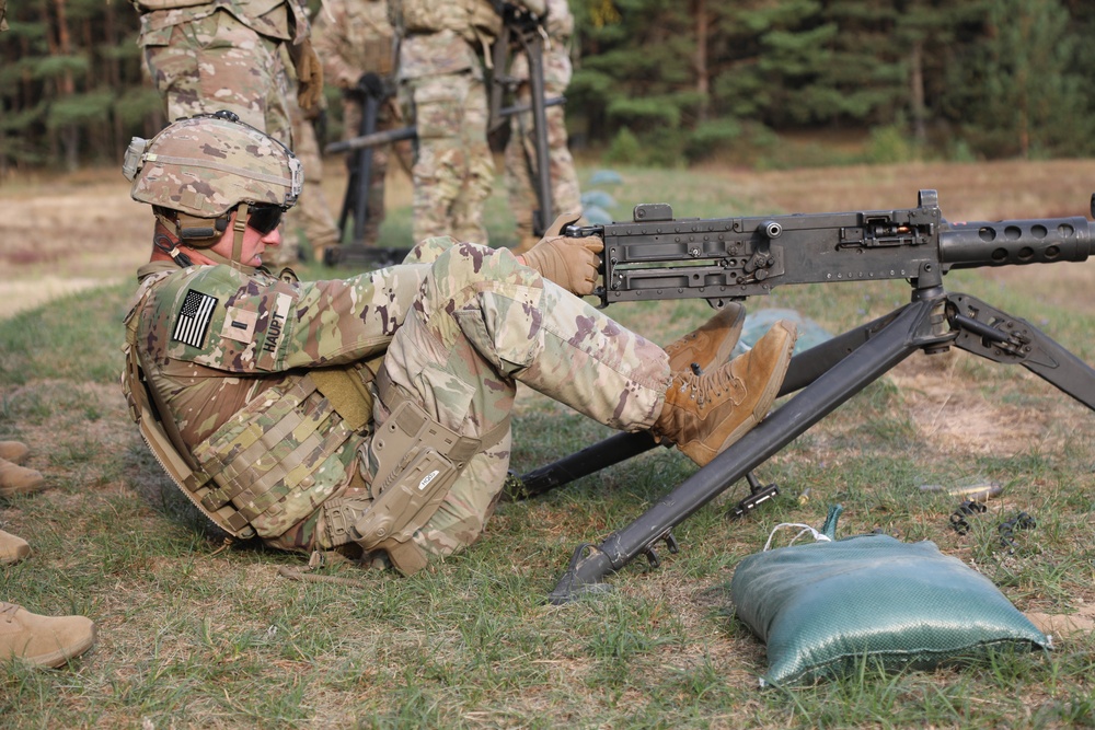 3rd Armored Brigade Combat Team, 1st Cavalry Division Soldiers Conduct M4A1, M249, and 50 Cal Ranges.