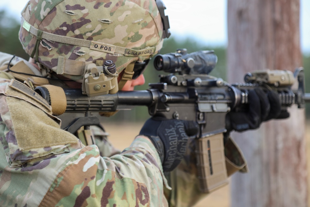 3rd Armored Brigade Combat Team, 1st Cavalry Division Soldiers Conduct M4A1, M249, and 50 Cal Ranges.