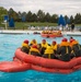 Aircrews train in water survival
