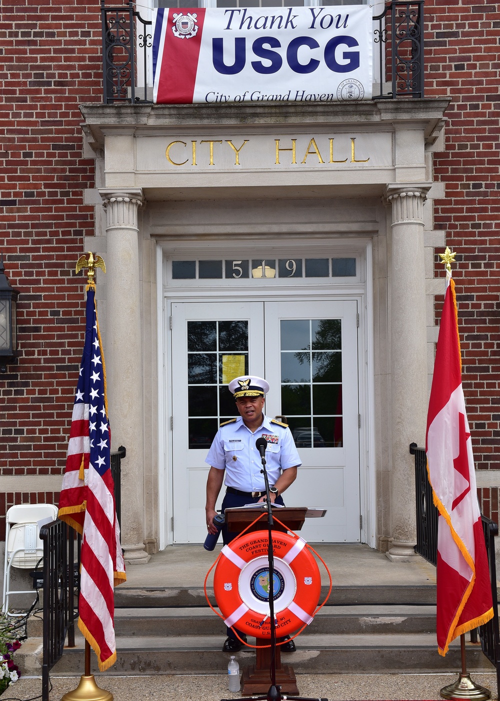 Walk of Coast Guard History honors Canadian Coast Guard