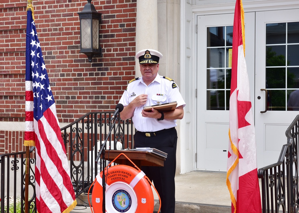 Walk of Coast Guard History honors Canadian Coast Guard