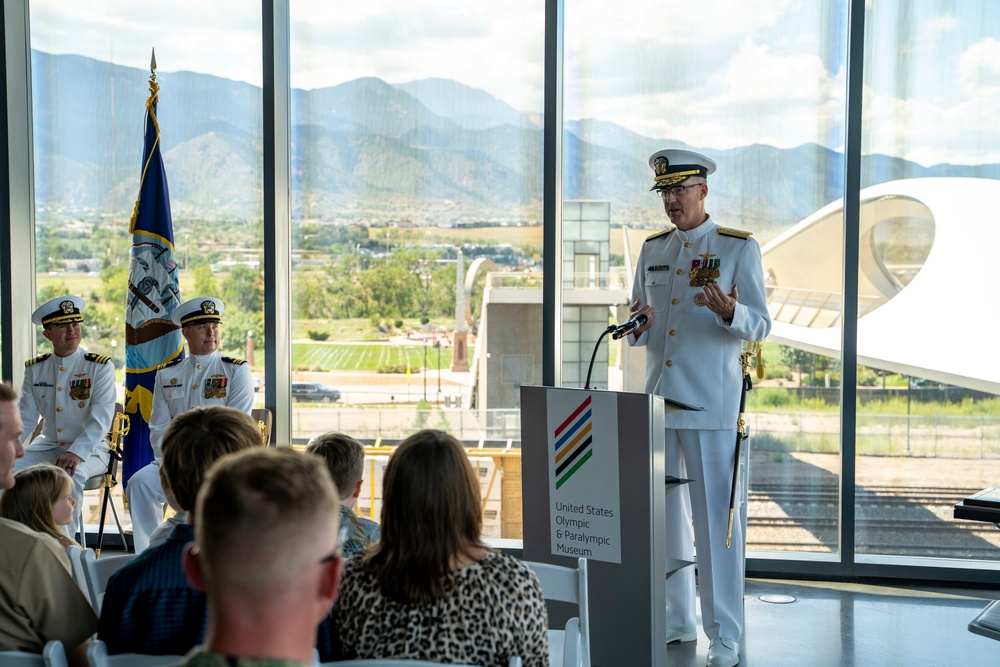 Navy Reserve Center Colorado Springs Change of Command