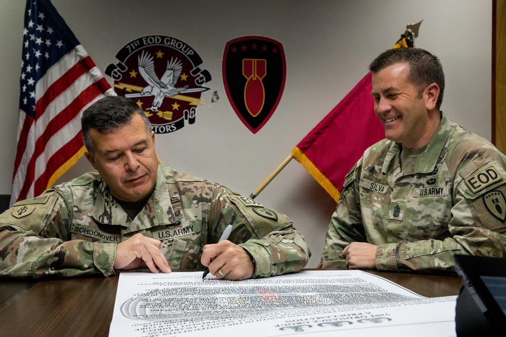 71st EOD Sexual Assault Awareness and Prevention Month proclamation