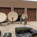 Radio frequency transmission specialists move a air bus ranger satellite in Peoria, Illinois, Aug. 13, 2022