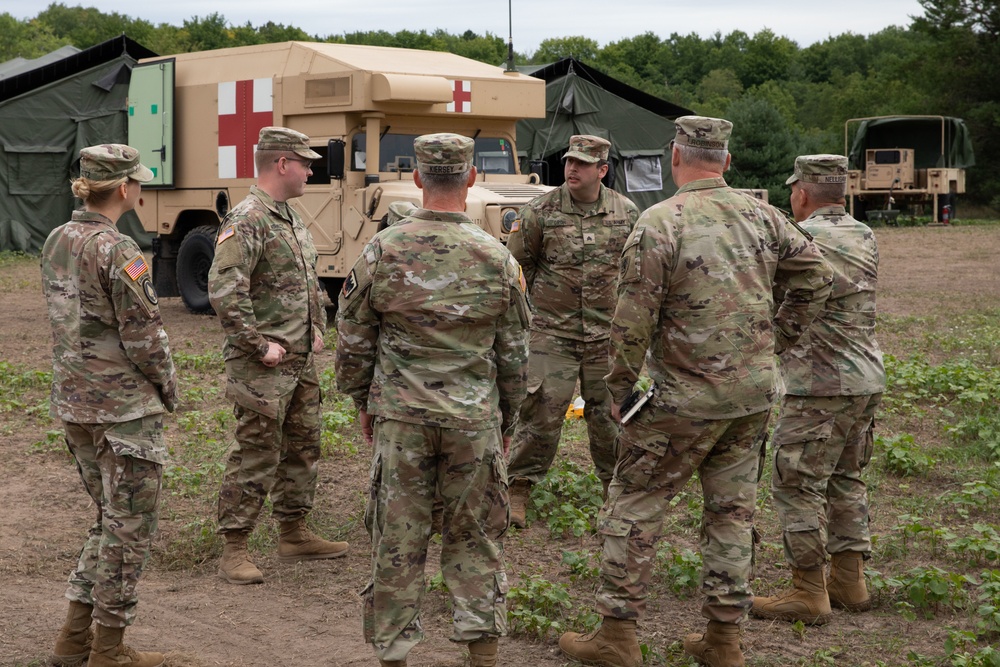 477th Medical Company at Northern Strike 22-2