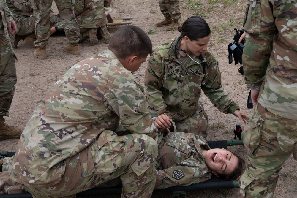 477th Medical Company at Northern Strike 22-2