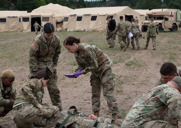 477th Medical Company at Northern Strike 22-2
