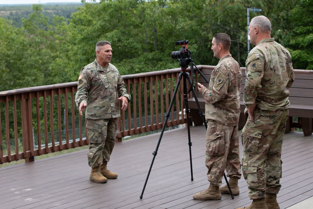 Interview pictures Chief Warrant Officer 5 Patrick Nelligan Northern Strike 22-2