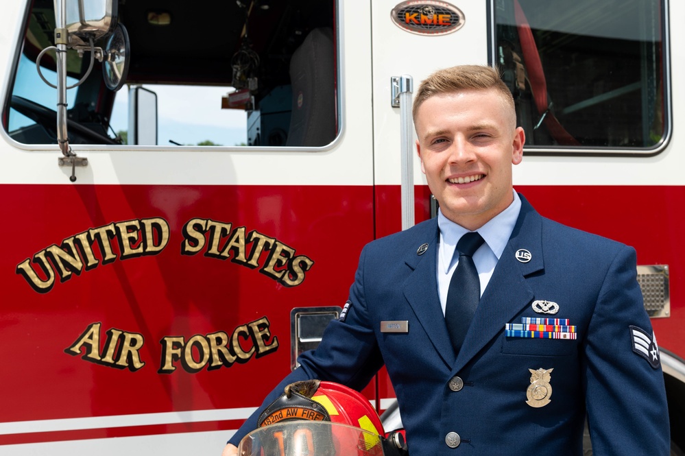 Portraits at the August 2022 182nd Airlift Wing regularly scheduled drill