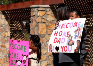 Alpha Company “Assassins” return from U.S. Central Command deployment