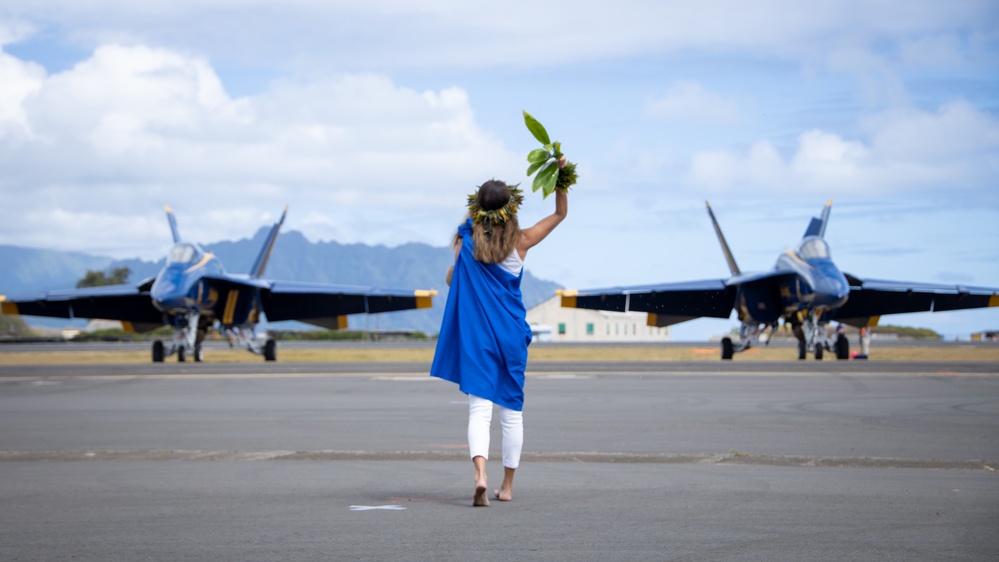 2022 Kaneohe Bay Air Show: Hawaiian Blessing