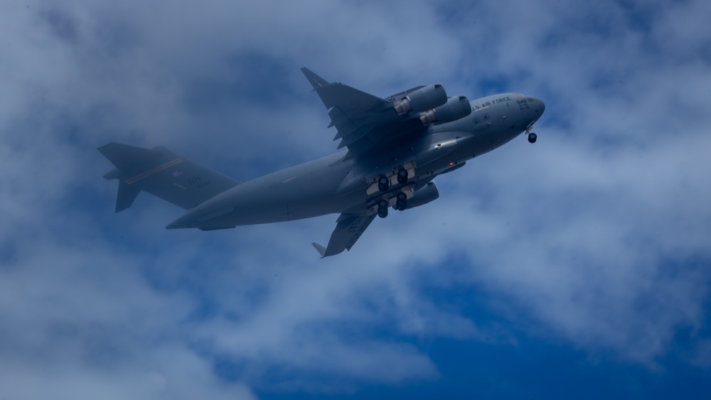 2022 Kaneohe Bay Air Show: C-17 Globemaster Demo Team