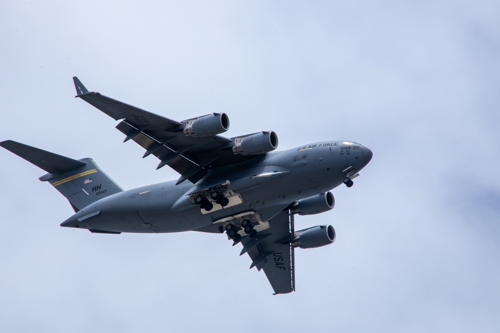 2022 Kaneohe Bay Air Show: C-17 Globemaster Demo Team