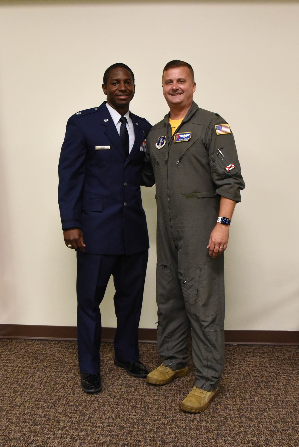 Lt. Col. Roseman Deas Assumes Command of the 106th Air Refueling Squadron