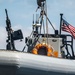 Sailors deploy small boats