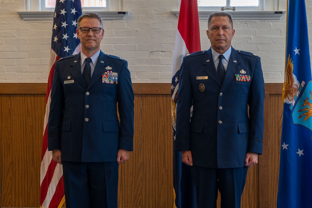 Lt. Col Skaggs retirement ceremony