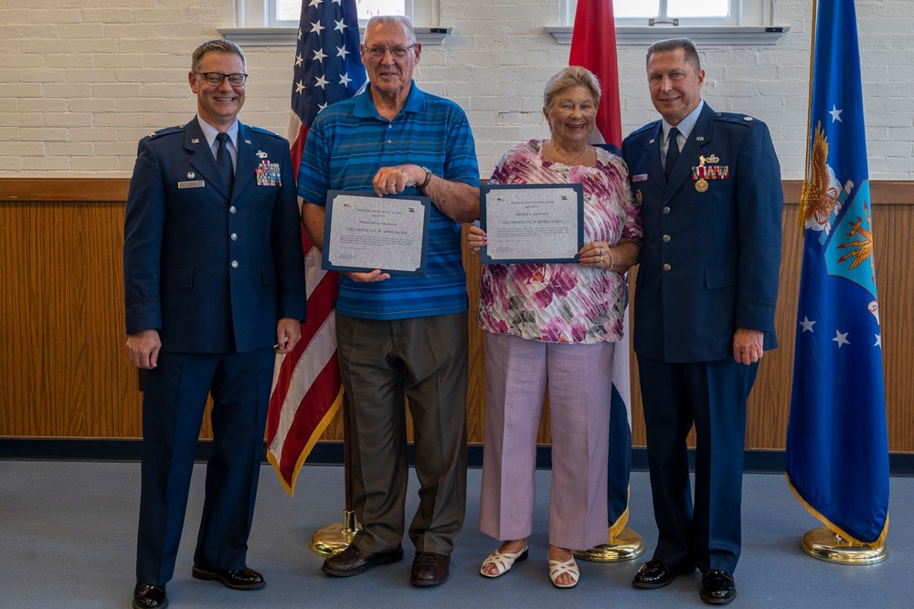 Lt. Col Skaggs retirement ceremony