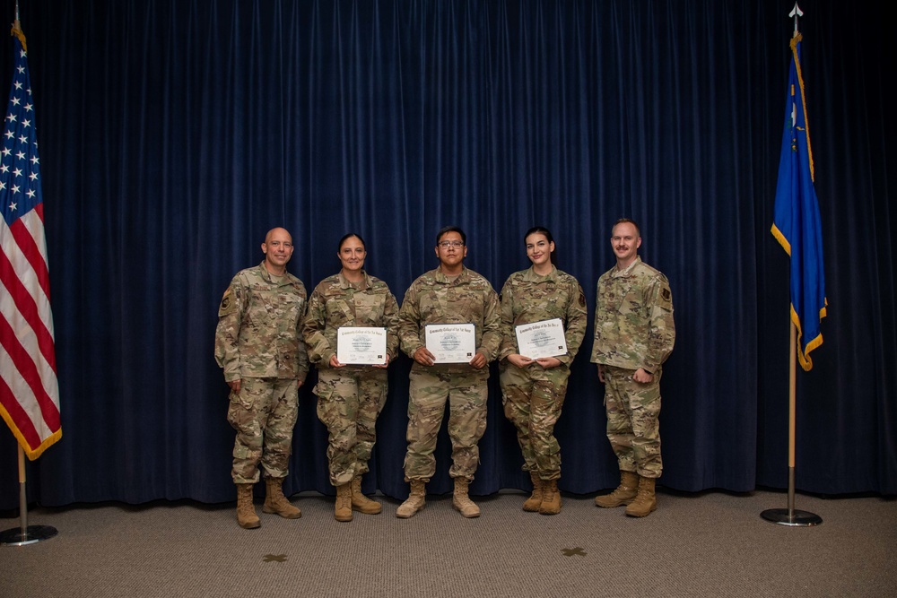 Nevada Air Guard Celebrated Airmen Graduates