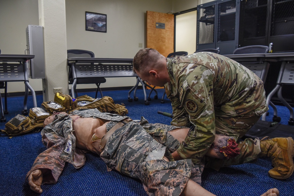 Staff Sgt. Tipps provides care in off-base incident
