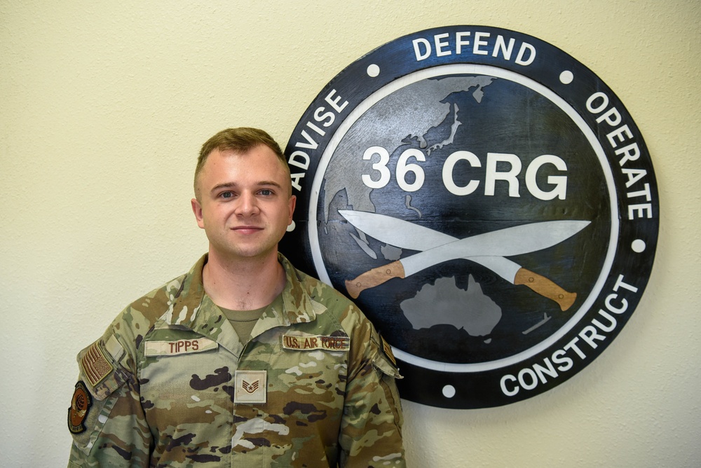 Staff Sgt. Tipps provides care in off-base incident