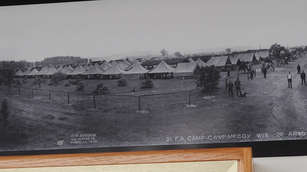 Fort McCoy History Center in historic Commemorative Area