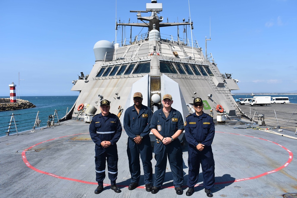 USS Billings Holds Tour for Ecuadorian Coast Guard