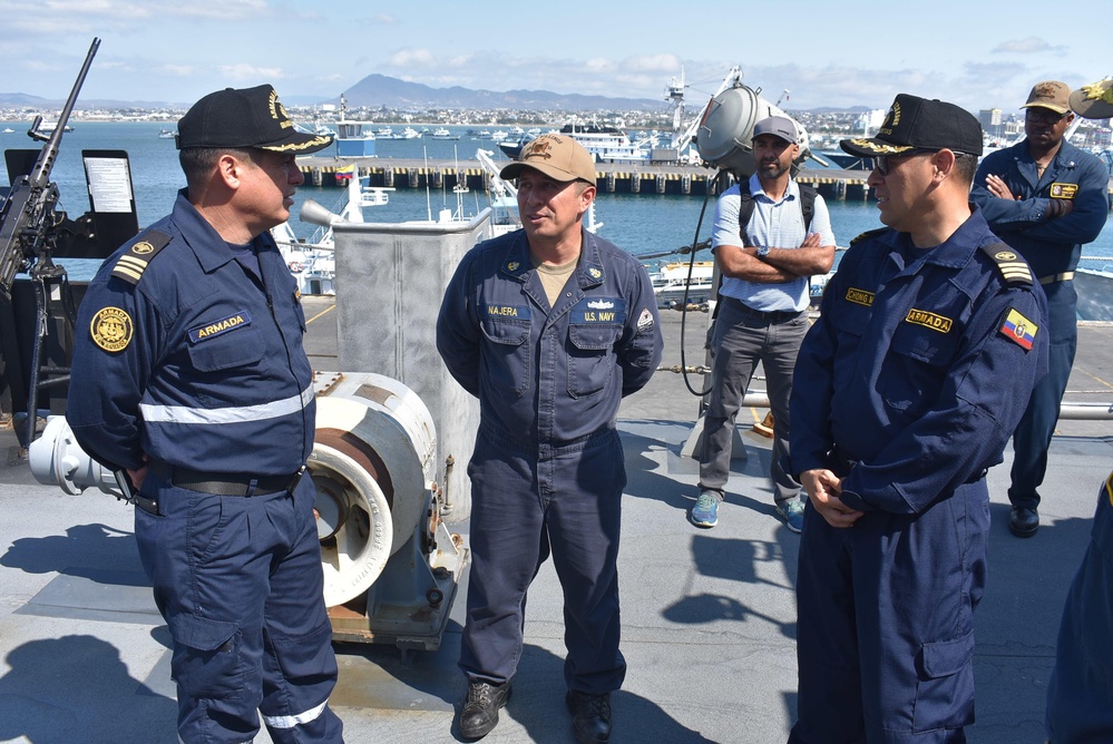 DVIDS - Images - USS Billings Holds Tour for Ecuadorian Coast Guard ...