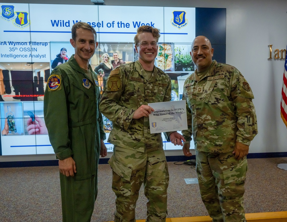 Wild Weasel of the Week: SrA Wymon Fillerup