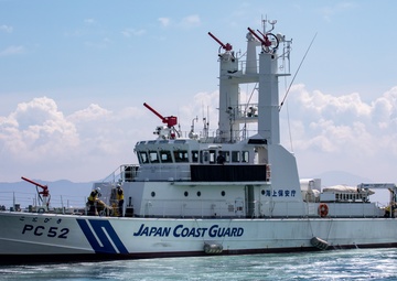 To rule the waves: Japan Coast Guard conduct operations at Marine Corps Air Station Iwakuni harbor