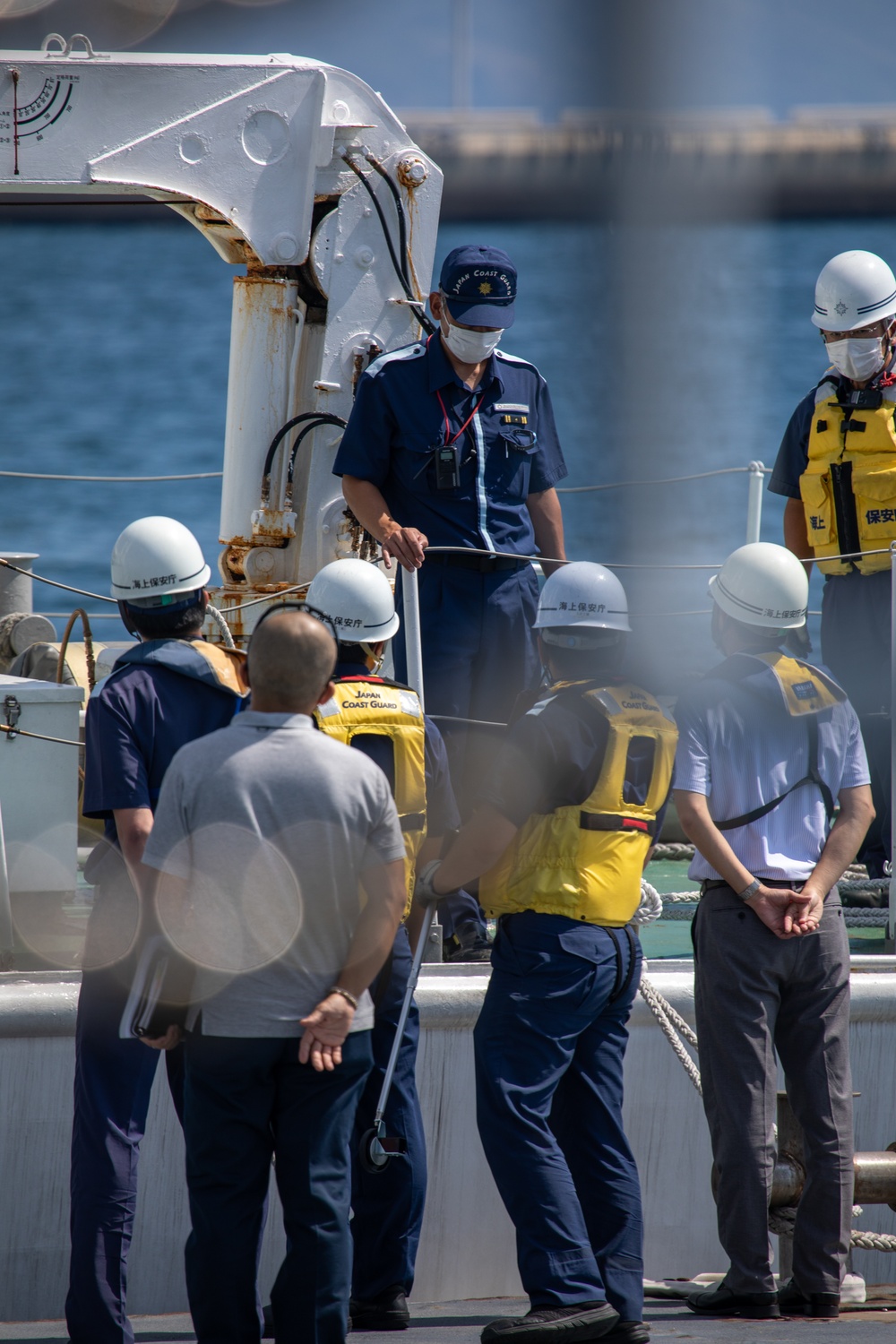 To rule the waves: Japan Coast Guard conduct operations at Marine Corps Air Station Iwakuni harbor