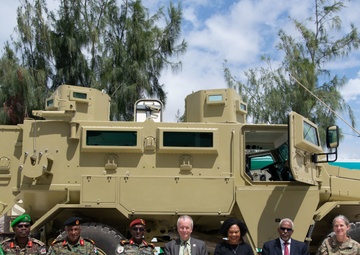 U.S. donates 24 armored vehicles to support allied troops in Somalia