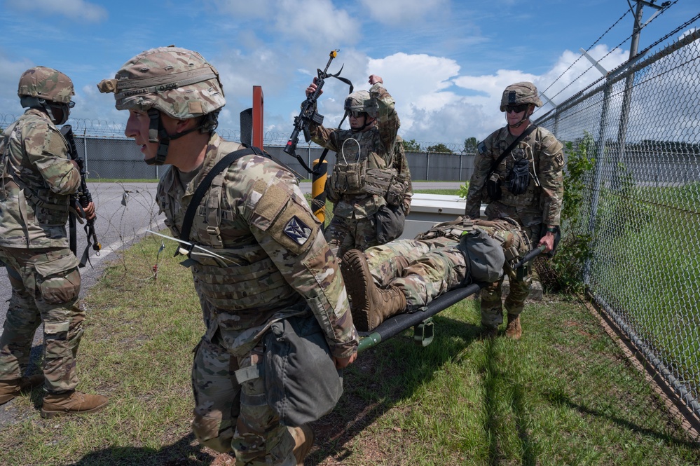 Patriot Battery conducts air defense and force protection training