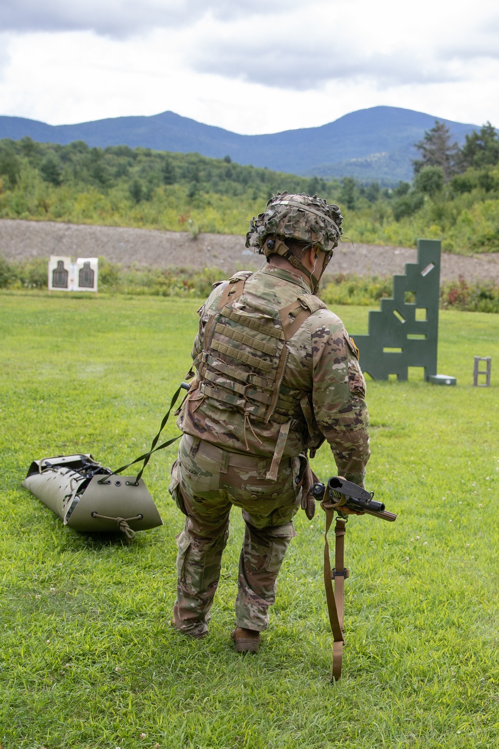 Vermont Infantry Trains Soldier Marksmanship Skills