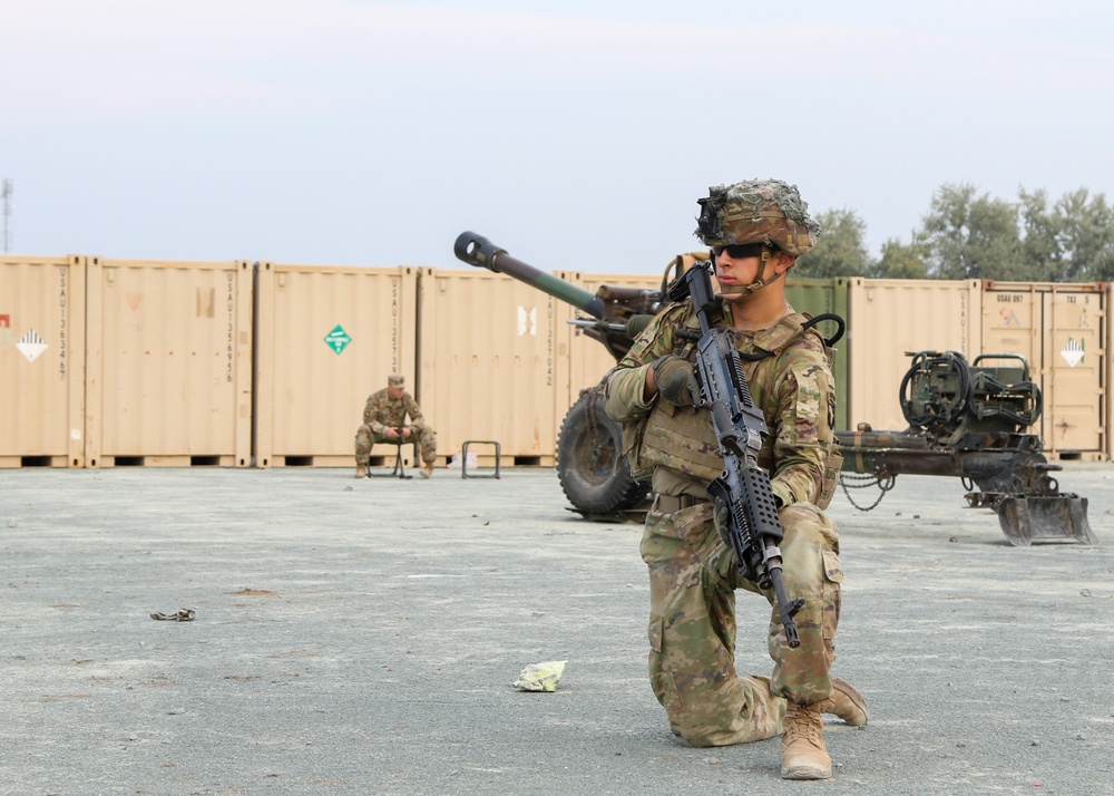 1-320th Artillery Certification Training in Romania