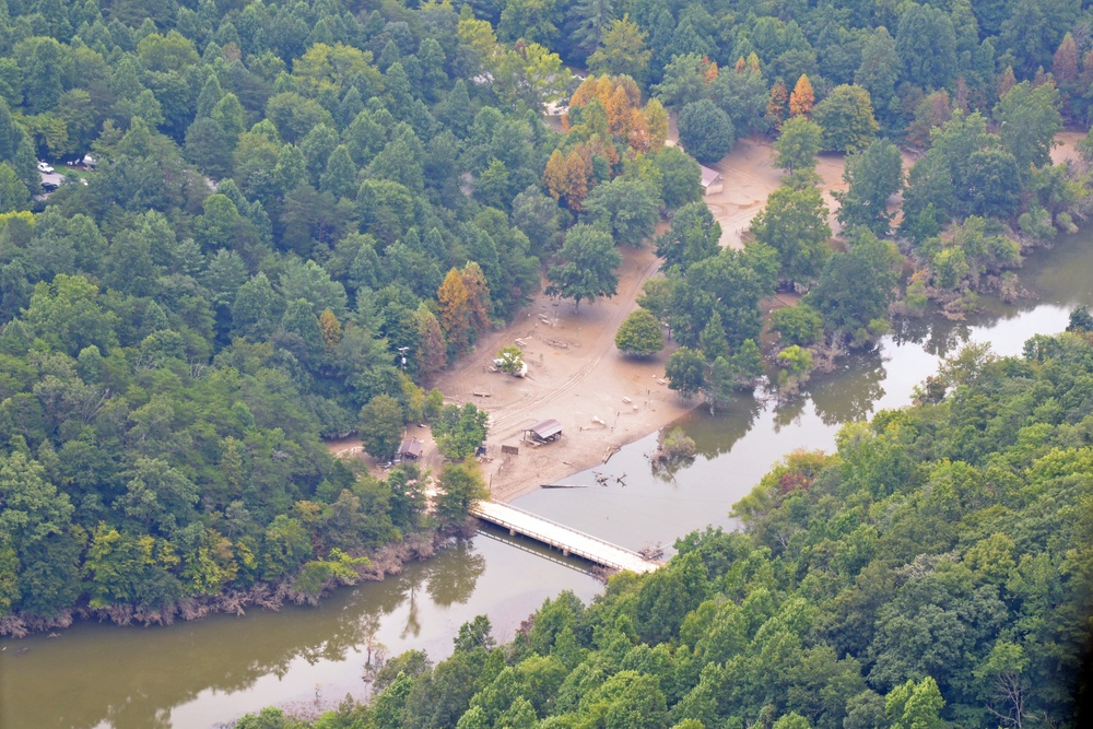 USACE conducts fly over to survey flood damage in eastern Kentucky