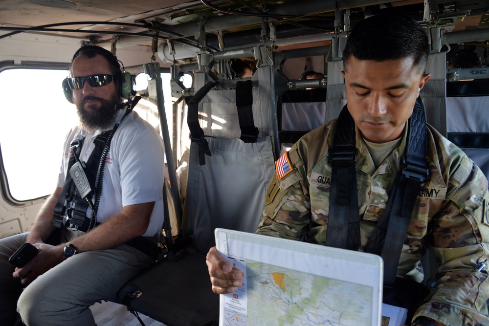 USACE conducts fly over to survey flood damage in eastern Kentucky